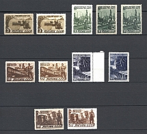 1946 USSR The Reconstruсtion (All Types of Raster, CV $130, Full Set, MNH)