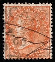 1856-64 2a East India, British Colonies (SG 44, Canceled, CV $90)