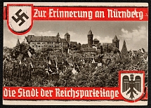 1937 Reich party rally of the NSDAP in Nuremberg, Fantastic view from Hallertor towards the town