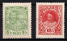 1927 Post-Charitable Issue, Soviet Union, USSR (Full Set, MNH)
