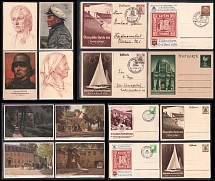 Third Reich, Germany, Nazi Propaganda, Stock of Postcards (Commemorative Cancellations)