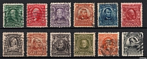 1902-03 Regular Issue, United States, USA (Scott 300 - 311, Used, CV $170)