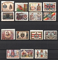 British Military, Stock of Cinderellas, Non-Postal Stamps, Labels, Advertising, Charity, Propaganda