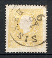 1858-59 Austria 2 Kr (CV $70, Canceled)