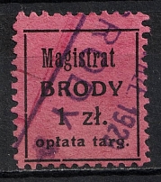 1z Poland Brody, Magistrate (Signed, Canceled)