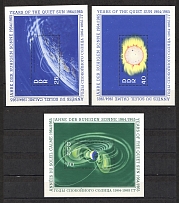 1964 German Democratic Republic GDR Space Blocks Sheets (Full Set, CV $15, MNH)