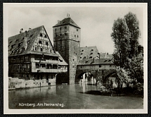 Nuremberg. Photo the Hangman’s Bridge.