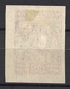 1923 50K+50K Semi-postal Issue, Ukraine (CORNER Stamp with CONTROL Text, Imperf, RRR, CV $2500)