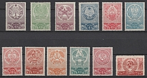 1937 Election, Soviet Union, USSR, Russia (Full Set, Zv. 484 - 495, CV $140)