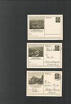 Group of 9 Postcards, 