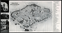 1938 Booklet, plan of Nuremberg