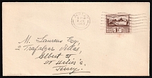 1943 (8 Jun) Jersey, German Occupation, Germany, Cover, First Day Cover (Mi. 5 y)