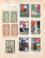For Resistance and Victory! For Homeland and Freedom, Military, Italy, Stock of Cinderellas, Non-Postal Stamps, Labels, Advertising, Charity, Propaganda (#560A)