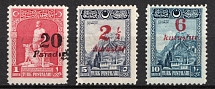 1929 Turkey (Mi. 882 - 884, Full Set, CV $60)