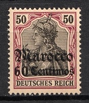 1905 60c on 50 pf German Offices in Morocco, Germany (Mi. 28, MNH, CV $90)