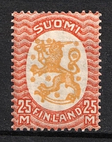 1927 25m Finland (Mi. 125 Y B, CV $40)