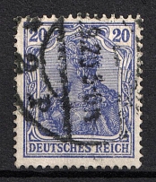 1902 20pf German Empire, Germany (Mi. 72 b, Canceled, CV $130)