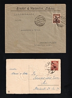 1918-20 Latvia two covers