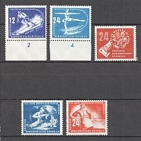 1950 German Democratic Republic GDR (CV $65, Full Sets, MNH)
