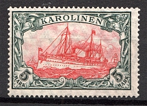 1915-19 Caroline Islands German Colony 5 Mark