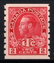 1916 2c Canada (SG 234, CV $100, MNH)