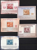 2001-02 International Days of Postal History, Germany, Souvenir Sheets (MNH)