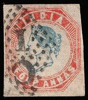 1855 4a East India, British Colonies (SG 21, Canceled, CV $3,300)