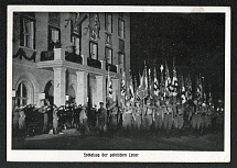1936 Reich party rally of the NSDAP in Nuremberg, Torch Procession of the Political Leaders