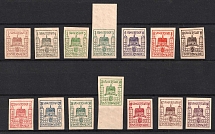 1946 Finsterwalde, Germany Local Post (Mi. 1 - 12, Full Set, CV $40, MNH)