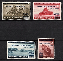 1945 Polish Exile Government (Mi. 376 - 379, Full Set, CV $100, MNH)