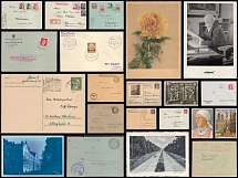 1937-61 Germany, Collection of Postcards and Covers