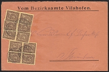 1923 (17 Jan) Weimar Republic, Germany, Cover franked with Mi. 33 a (CV $40)