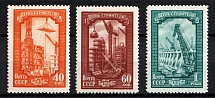 1956 the Builder's Day, Soviet Union, USSR, Russia (Full Set, MNH)