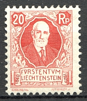 1925 Liechtenstein (CV $70)