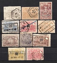 1896-97 Belgium (Group of Stamps, Canceled)