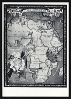 1923-1945 'Africa and Paleokina', Propaganda Postcard, Third Reich Nazi Germany