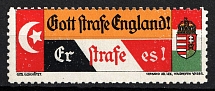 Germany WWI Propaganda, God punish England (MNH)