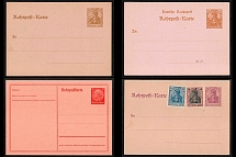 Pneumatic Post, Third Reich, Germany, Postal Cards