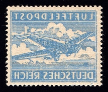 1942-43 Military Mail Fieldpost Feldpost, Germany Airmail (Mi. 1 A, Full OFFSET, Full Set, MNH)