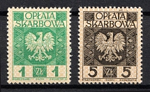 Revenues Stamps Duty, Poland, Non-Postal (MNH)