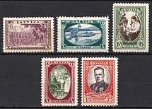 1932 Latvia (Perforated, Full Set, CV $60)