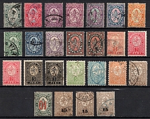 1882-99 Bulgaria, Stock of Stamps (Canceled)
