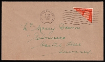 1940 (31 Dec) Guernsey, German Occupation, Germany, Cover from and to Guernsey franked with 2P (Mi. II, CV $70)