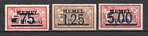 1922 Memel, Germany (Full Set)