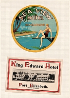 Worldwide Hotels, Stock of Cinderellas, Non-Postal Stamps, Labels, Advertising, Charity, Propaganda (#340)