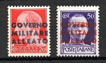 1943 Italy Allied Military Government (MNH)