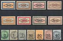 Germany, Old Rare Revenues, Stock of Stamps