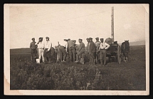 1917-1920 'Captive soldiers', Czechoslovak Legion Corps in WWI, Russian Civil War, Postcard