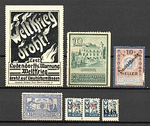 Europe Revenue Stams Group of Stamps