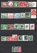 1936-42 Third Reich, Germany (Full Sets, CV $200, MNH)